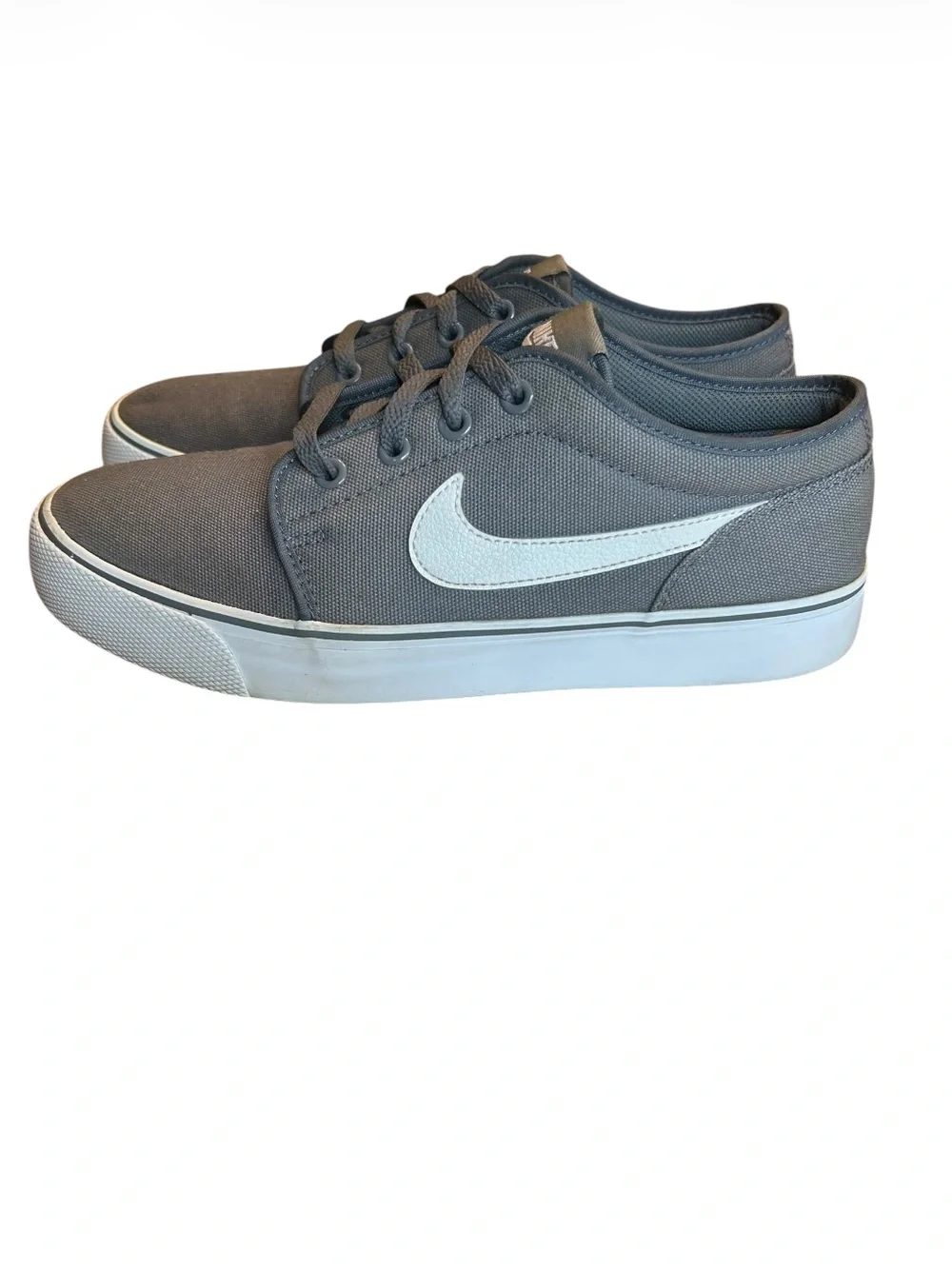 Nike Toki Low Textile 'Cool Grey/White Size 8.5